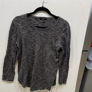 Gray Long Sleeve Sweater